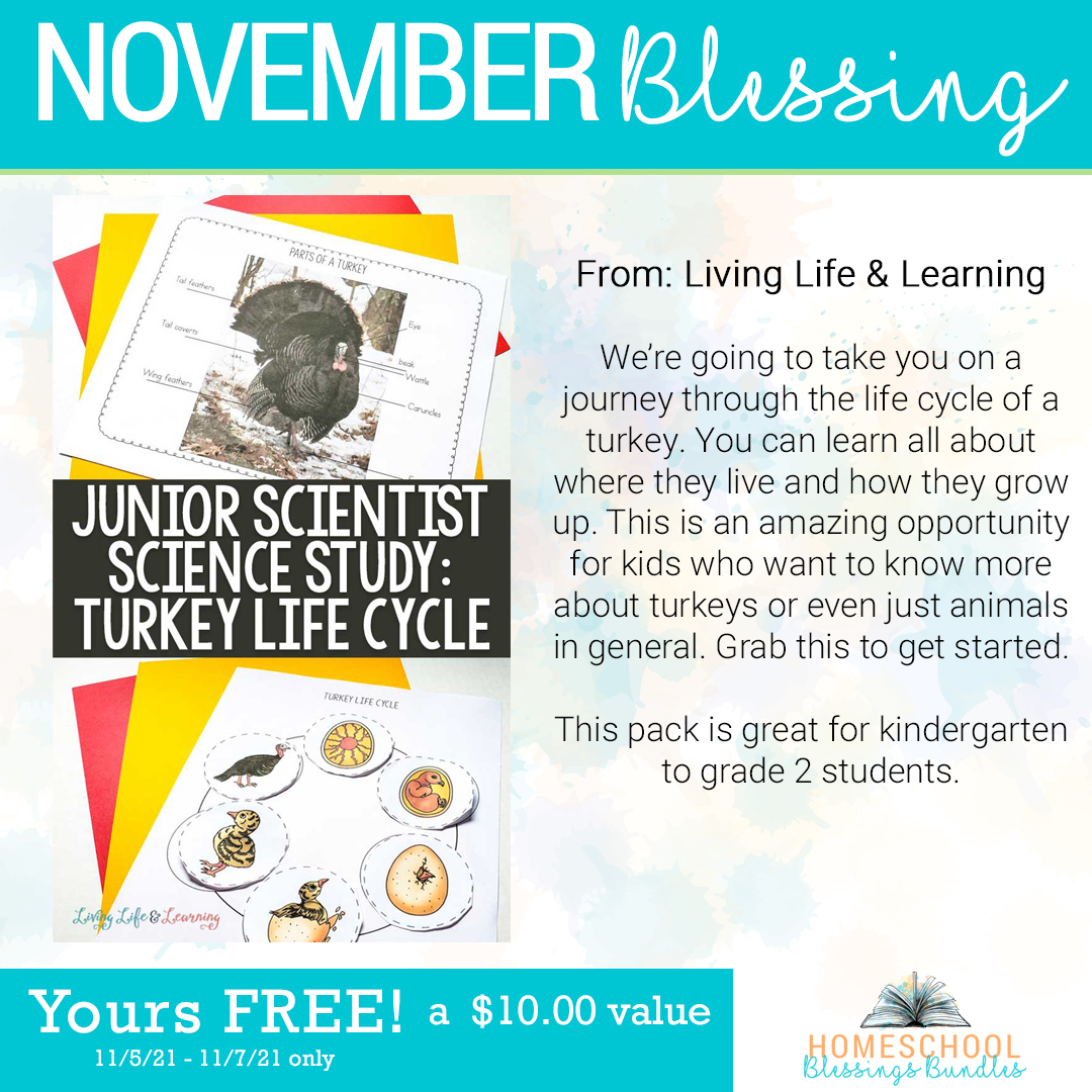 Junior Scientist Scientist Study: Turkey Life Cycle